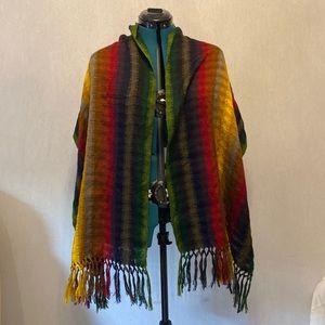Colorful Rainbow Scarf from Thailand